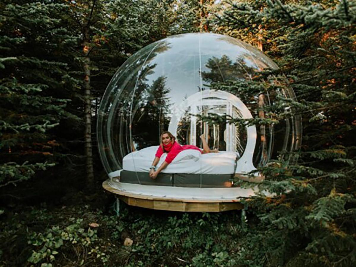 Buubble Hotel - Oelvisholt 塞尔福斯 外观 照片