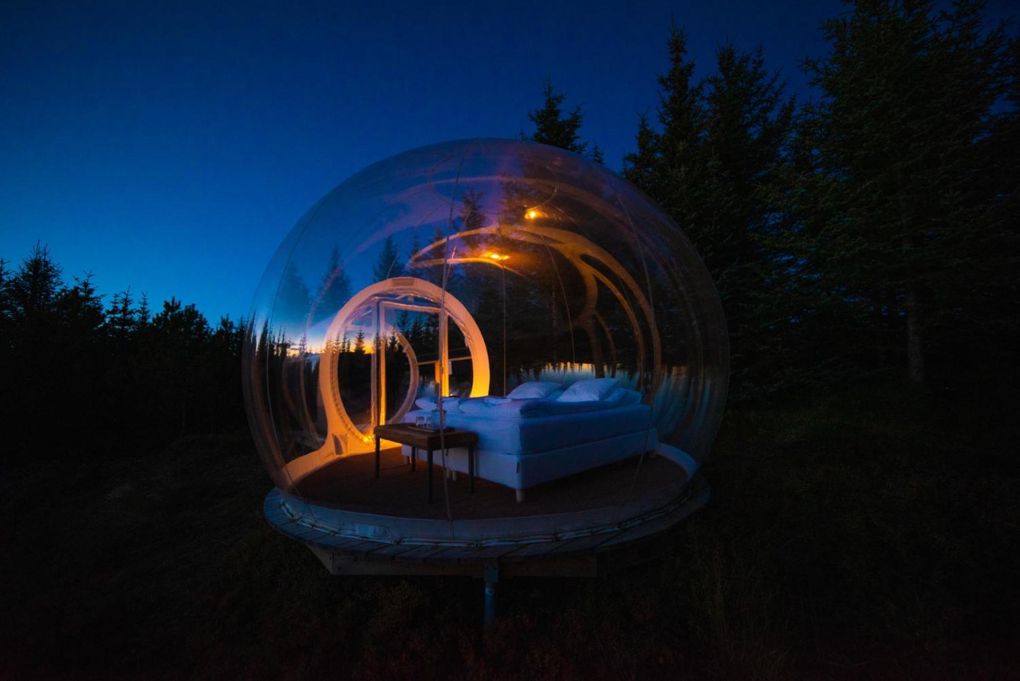 Buubble Hotel - Oelvisholt 塞尔福斯 外观 照片