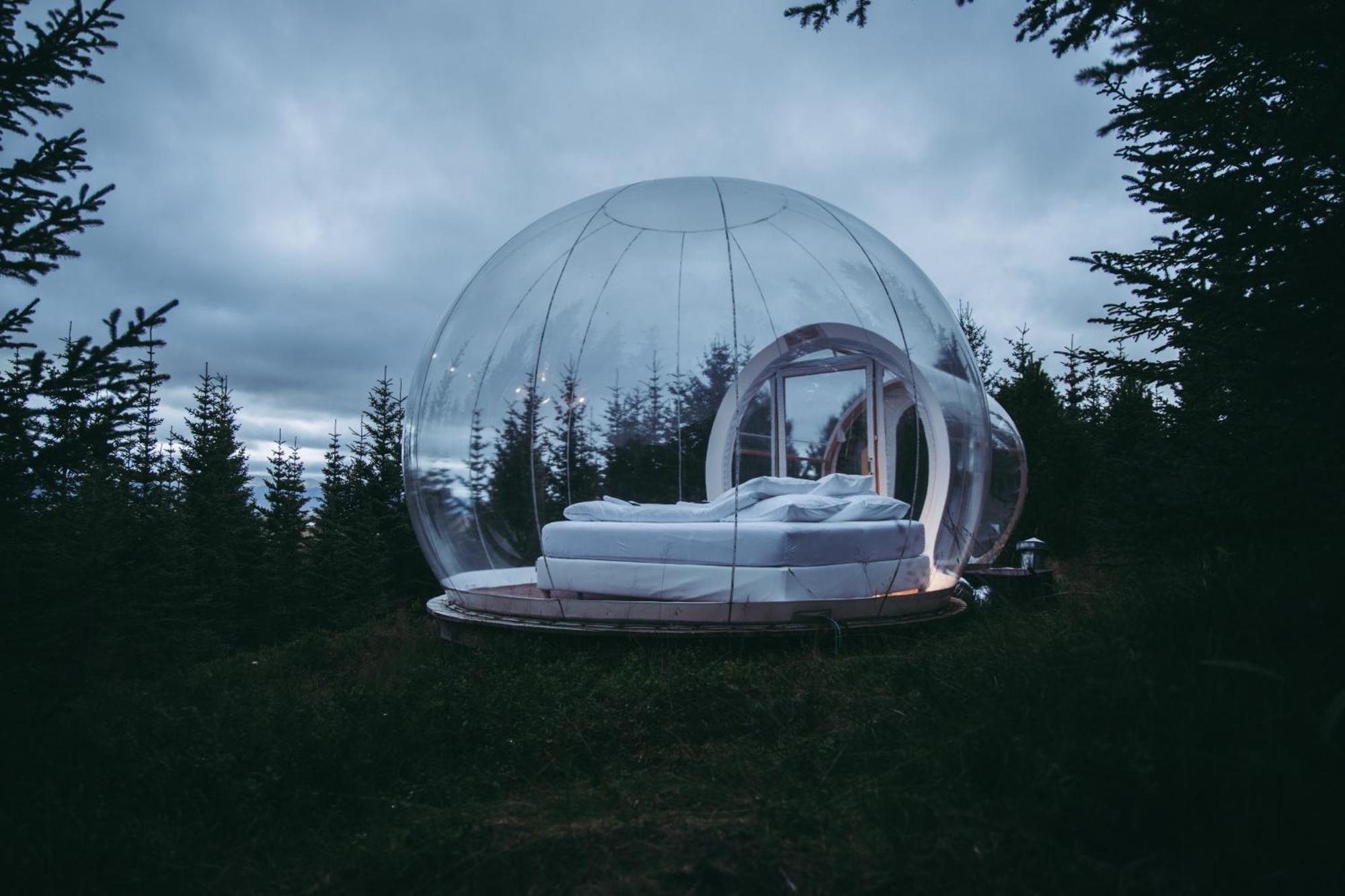 Buubble Hotel - Oelvisholt 塞尔福斯 外观 照片