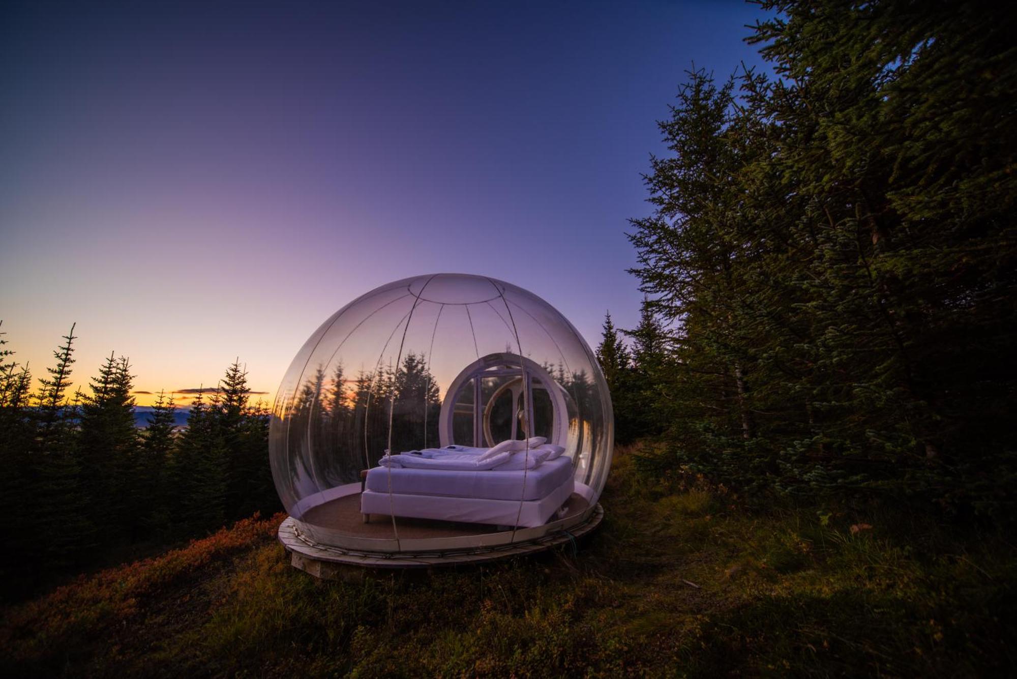 Buubble Hotel - Oelvisholt 塞尔福斯 外观 照片