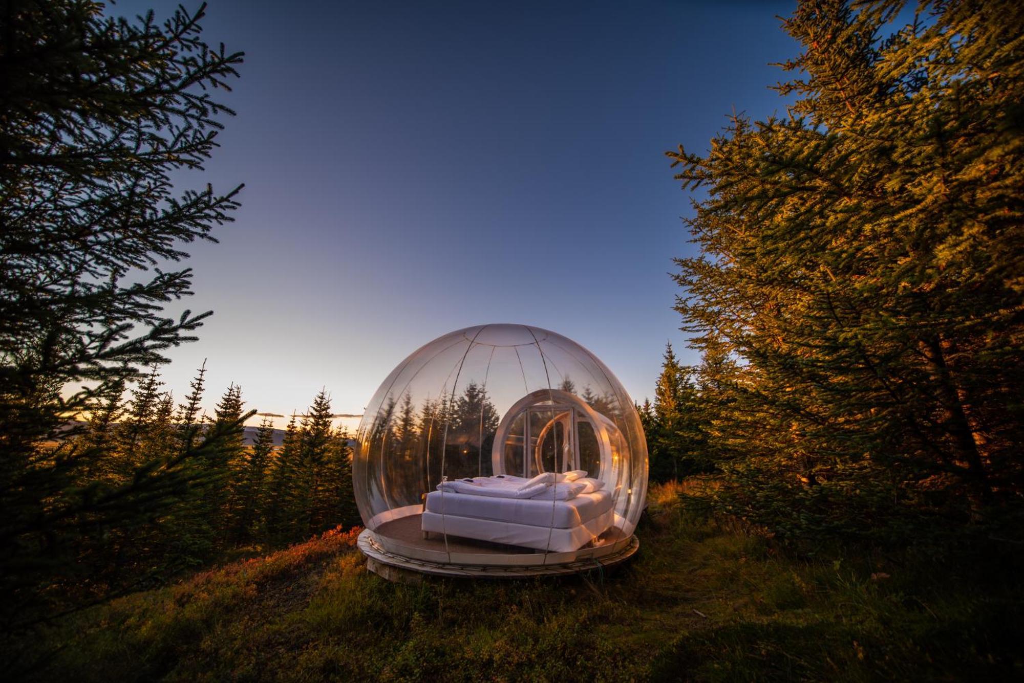Buubble Hotel - Oelvisholt 塞尔福斯 外观 照片