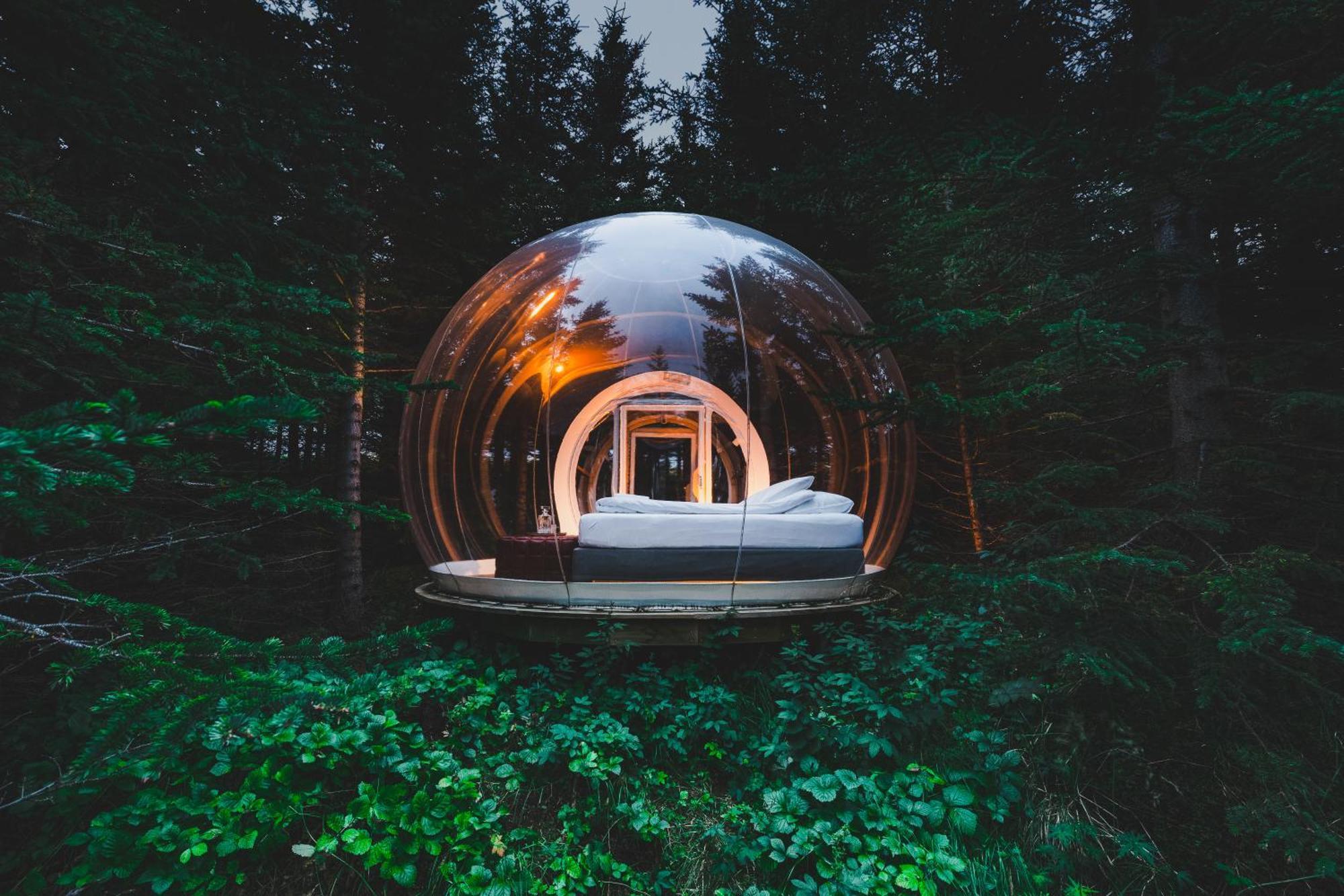 Buubble Hotel - Oelvisholt 塞尔福斯 外观 照片