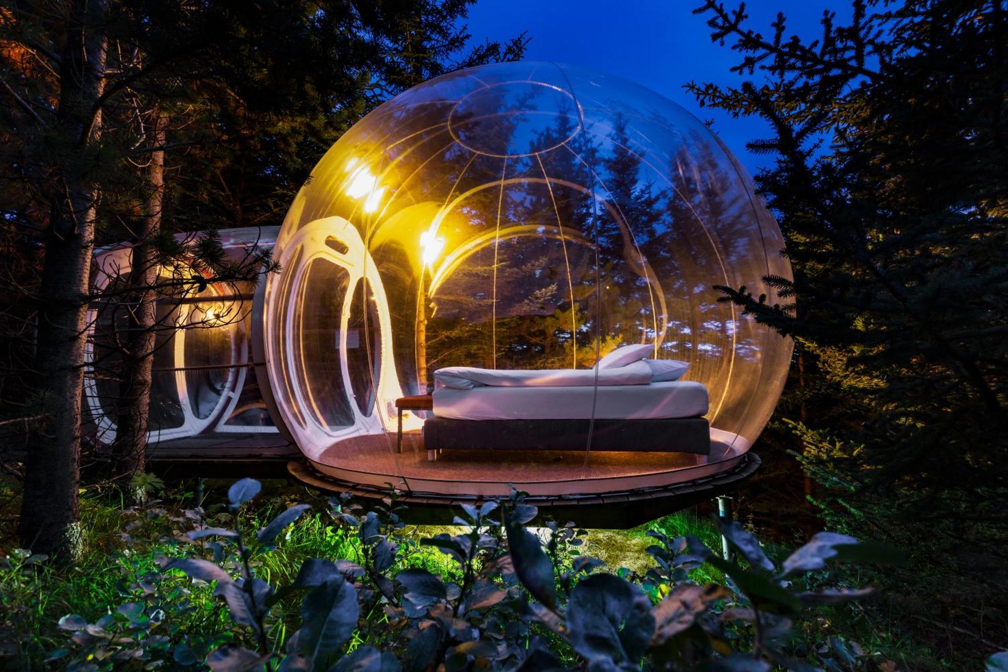 Buubble Hotel - Oelvisholt 塞尔福斯 外观 照片